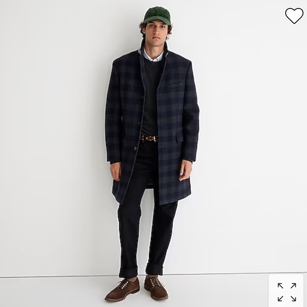 JCrew Ludlow Topcoat